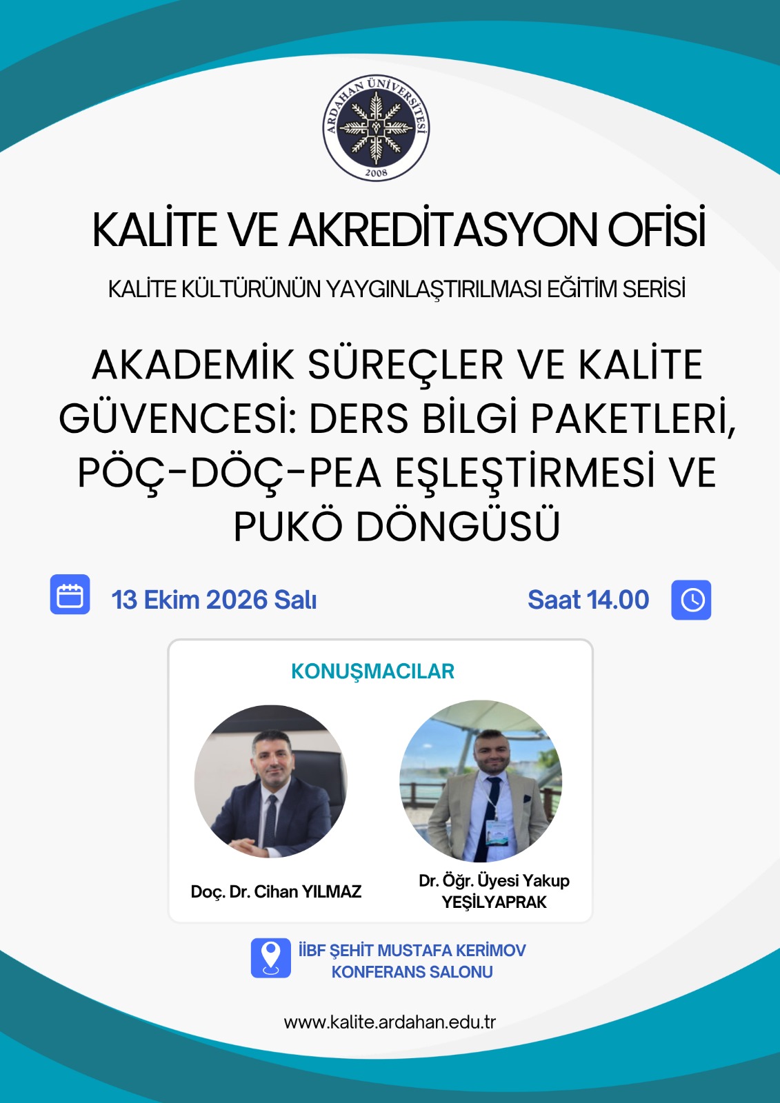 Kalite Kültürünün Yaygınlaştırılması Eğitim Serisi-I