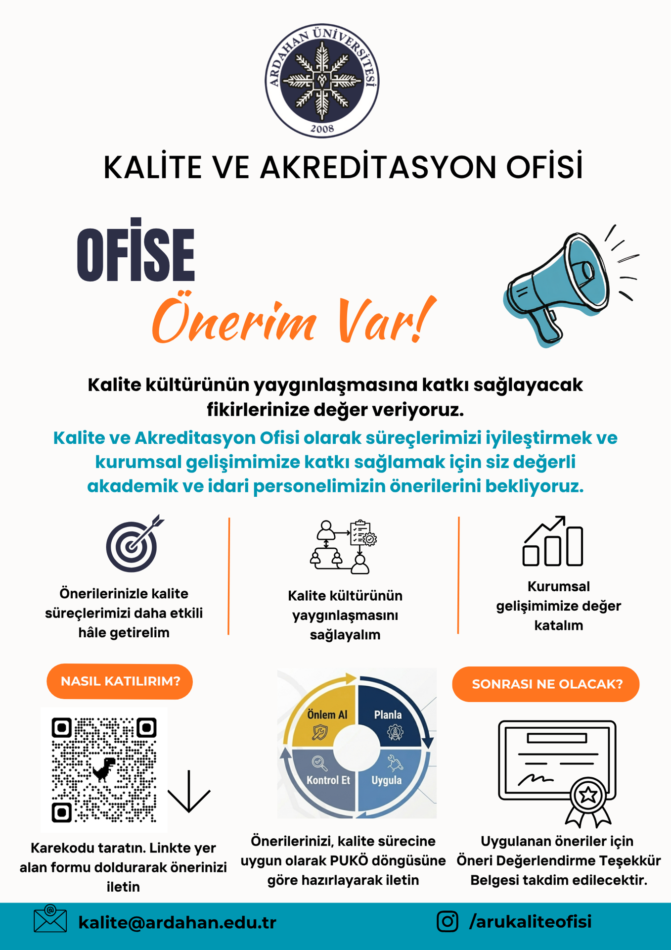 "Ofise Önerim Var!" Başvuru Süreci Başladı